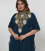 Dubai Kaftan Women Dress Moroccan Caftan Long Farasha Maxi Dress Al201