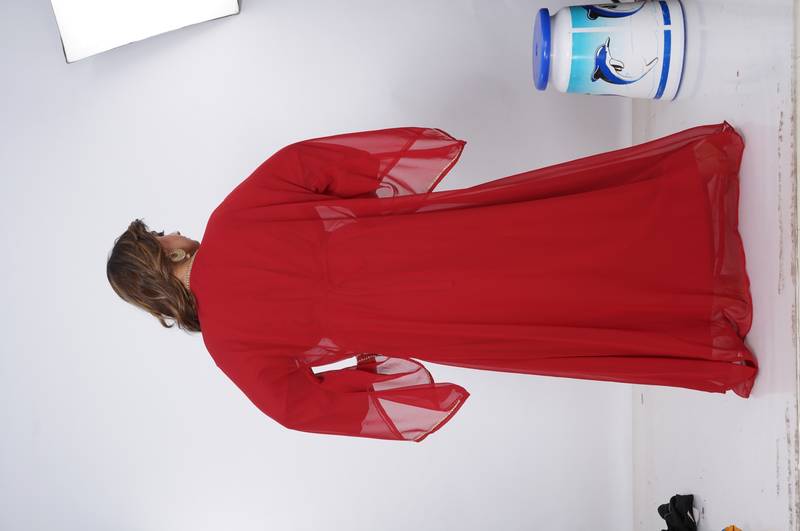 Dubai Kaftan Women Dress Moroccan Caftan Long Farasha Maxi Dress Al202