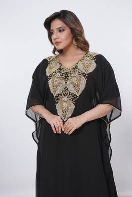 Dubai Kaftan Women Dress Moroccan Caftan Long Farasha Maxi Dress Al209 1