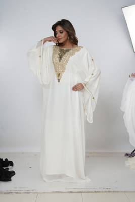 Dubai Kaftan Women Dress Moroccan Caftan Long Farasha Maxi Dress Al210 2