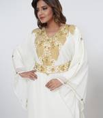 Dubai Kaftan Women Dress Moroccan Caftan Long Farasha Maxi Dress Al213