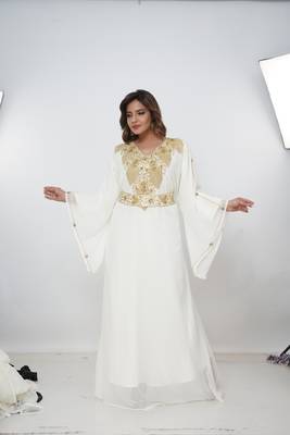 Dubai Kaftan Women Dress Moroccan Caftan Long Farasha Maxi Dress Al213 2