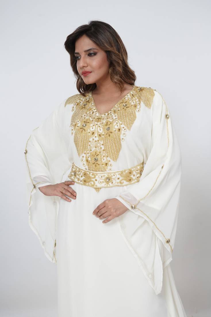 Dubai Kaftan Women Dress Moroccan Caftan Long Farasha Maxi Dress Al213