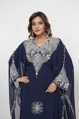 Dubai Kaftan Women Dress Moroccan Caftan Long Farasha Maxi Dress Al215 1