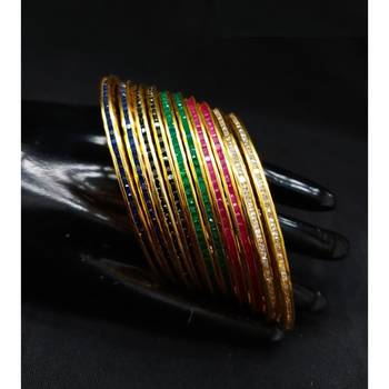 Multicolor stone Bangles 1