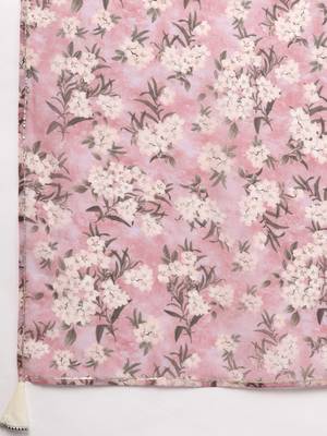 Cream plain crepe salwar 4