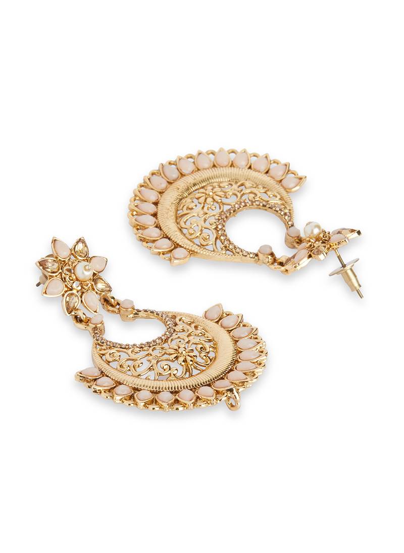 Antiqe Chandbali Earrings