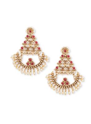 Antiqe Gold Chandbali 1