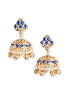 Blue Jhumkas 1