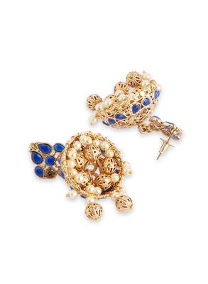 Blue Jhumkas 2