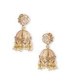Bollywood Style Gold Jhumkas