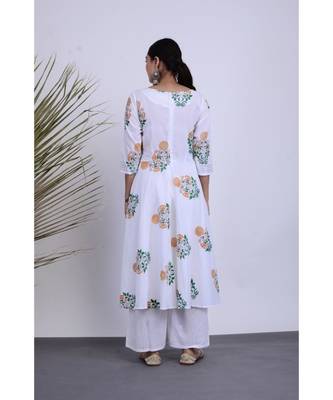 Adra Cotton Hnad Block Set of three 3