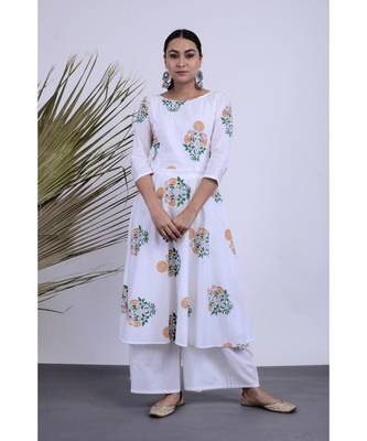 Adra Cotton Hnad Block Set of three 4