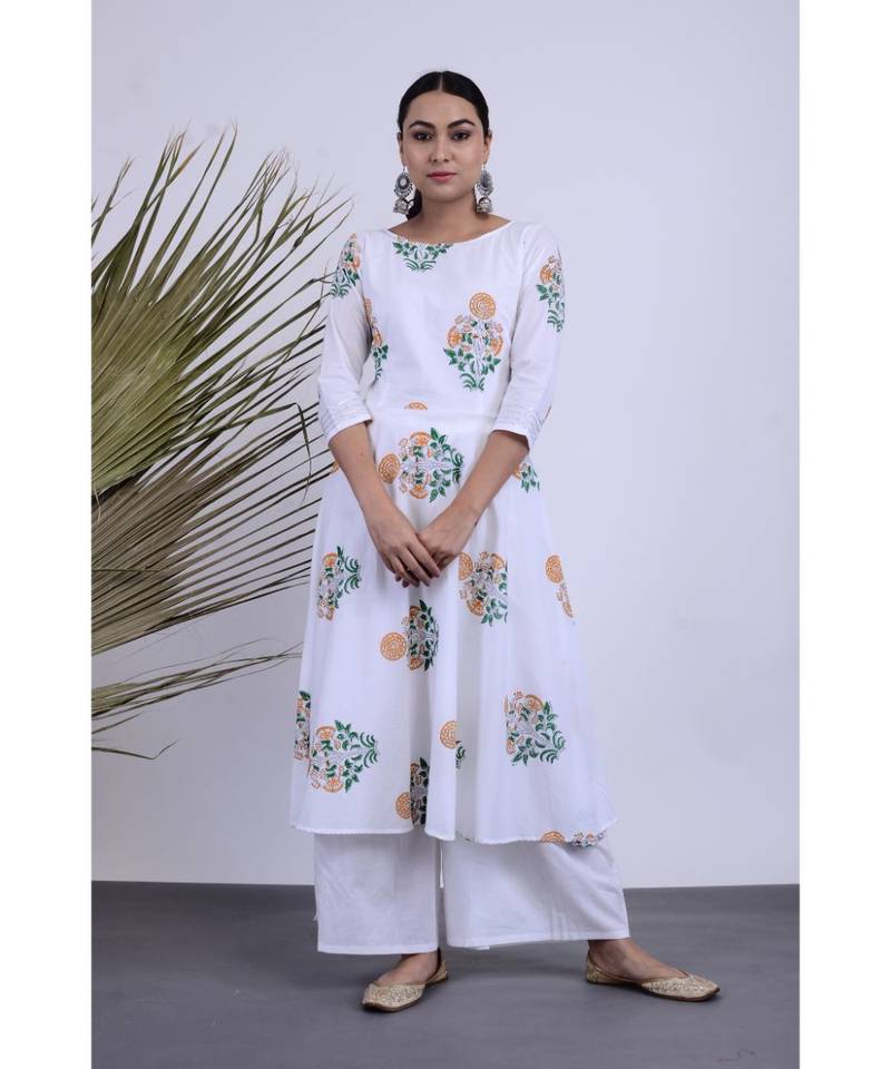 Adra Cotton Hnad Block Set of three