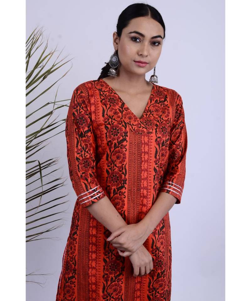 Florita Cotton Hand Block Set Three