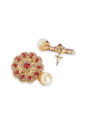 Red Stone Studs 2