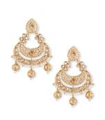 Antiqe Gold Traditional Chandbali