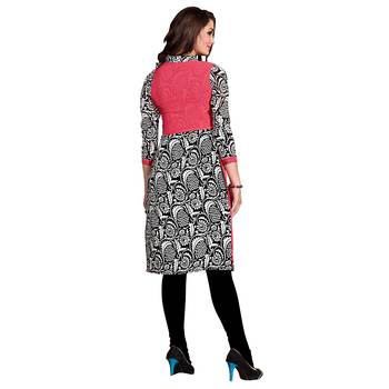 Women'S Multicolor Printed Georgette Ethnic Kurti 2