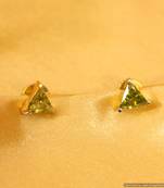 Embellished Green Garnet Studs