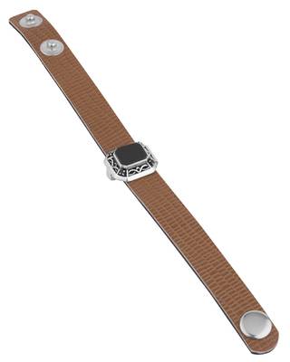 Snake-Like Leather Milestone Bracelet 3