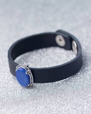 Rich Blue Charm Milestone Bracelet 1
