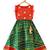 Green Printed Art Silk Stitched Ghagra Choli