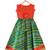 Green Printed Art Silk Stitched Ghagra Choli