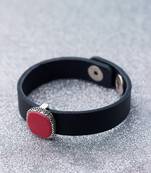 Bold Black & Red Milestone Bracelet