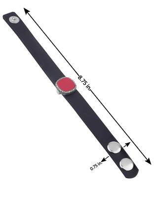 Bold Black & Red Milestone Bracelet 4