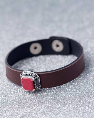 Accented Brown Milestone Bracelet 1
