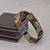 Army Print Squad Black Charm Squad Bracelet