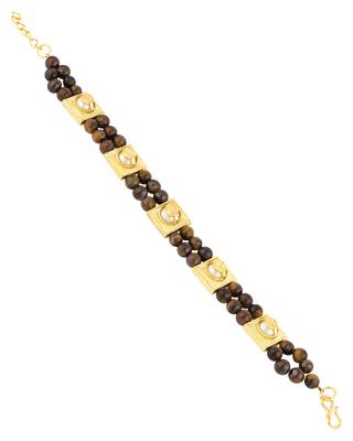 Healing Bracelet Yellow Gold Plated Bracelet 2