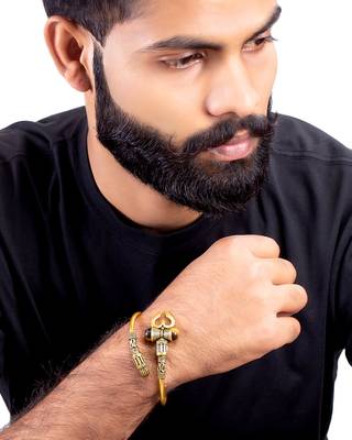 Savage OM Inscription Men's Bracelet 4