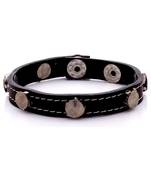 Studded Silver Plated Bracelet for Men