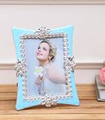 Charming And Shiny Pale Blue Photo Frame