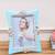 Charming And Shiny Pale Blue Photo Frame