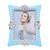 Charming And Shiny Pale Blue Photo Frame