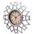 Aesthetic And Chic Silver Finish Wall Clock