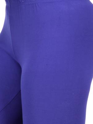 Women  Blue Polycotton Churidar Legging   3