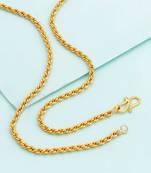 Classic Rope Link Chain Inspired by Golden Links