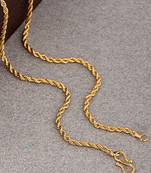Golden Links Rope Link Chain