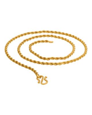 Golden Links Rope Link Chain 2