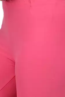 Women  Baby Pink Polycotton Churidar Legging  