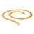 Linking Laureate Brass Chain In Gold Plating