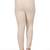 Women  Cream Polycotton Churidar Legging  