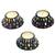 Stunning Lamp Shade Shape Candle Diyas- Set Of 3