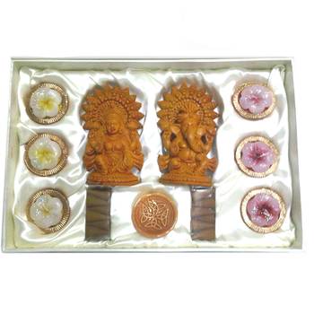 Ganesh Laxmi Idols Gift Set 1