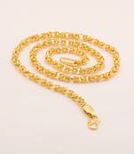 Stylish Gold Plated Linking Laureate Link Chain For Men