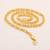 Stylish Gold Plated Linking Laureate Link Chain For Men
