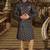 Black Embroidered Pure Velvet Indo Western Dresses